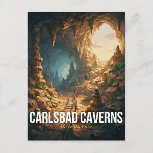 Carte Postale Sentier de la grotte du parc national des cavernes