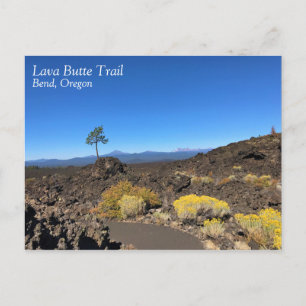 Carte Postale Sentier de la lave Butte, Oregon