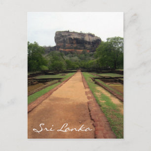 Carte Postale sentier de sigiriya