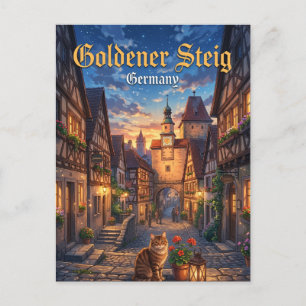 Carte Postale Sentier d'or Allemagne