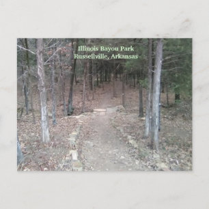 Carte Postale Sentier du parc Russellville, Arkansas