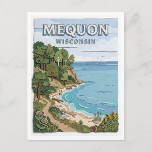 Carte Postale Sentier interurbain d'Ozaukee Lakeshore Mequon