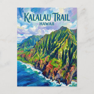 Carte Postale Sentier Kalalau États-Unis