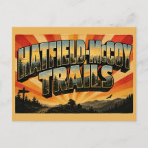 Sentiers Hatfield-McCoy WV Montagnes Appalaches Ar