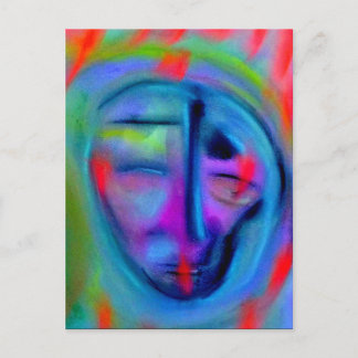 Carte Postale Sentiment bleu