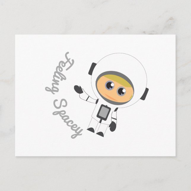 Carte Postale Sentiment d'espace (Devant)