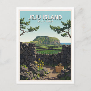 Carte Postale Seongsan-eup Corée du Sud Souvenir
