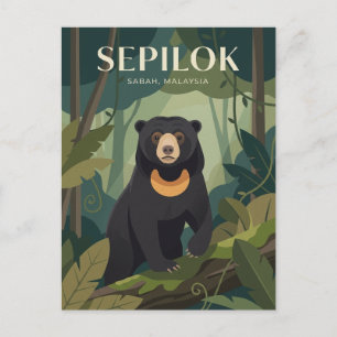 Carte Postale Sepilok Malaisie