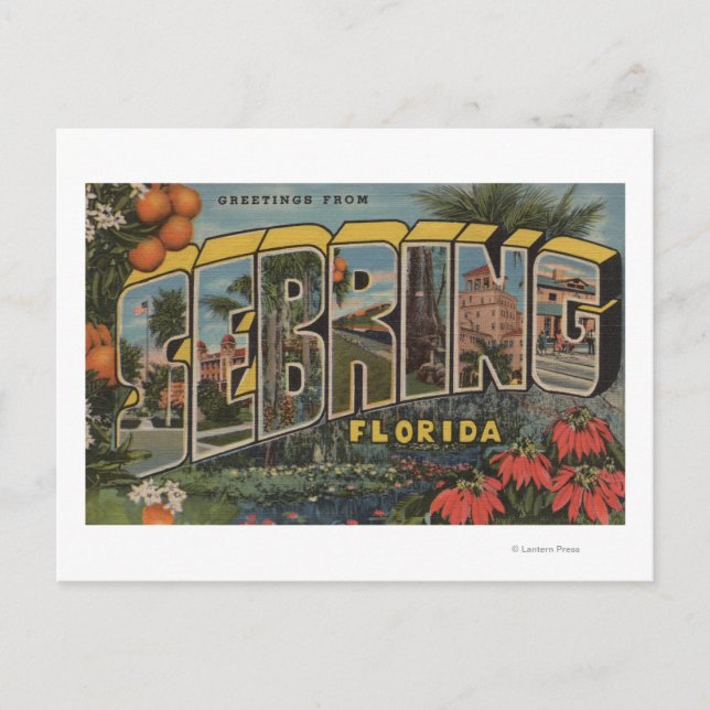 Carte Postale Seporter, Floride - Scènes de grandes lettres (Devant)
