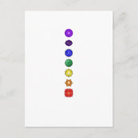 Sept chakras verticaux