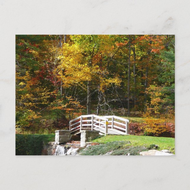 Carte Postale Sept Ponts de Printemps I Paysage d'Automne (Devant)