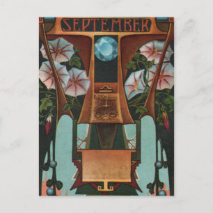 Carte Postale Septembre - Balance
