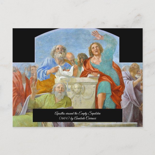 Carte Postale Sépulcre vide de Jésus (Devant)