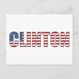 Carte Postale séquentiel Clinton