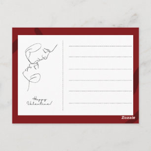 Carte Postale Seras-tu mon Valentin ? Saint-Valentin romantique