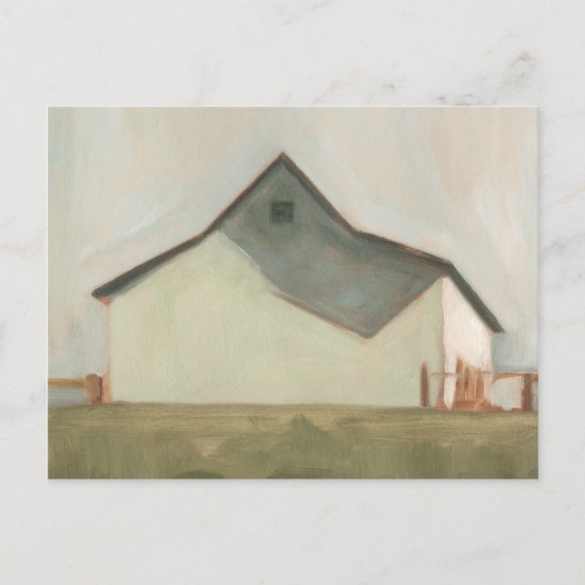 Carte Postale Serene Barn - Hors Blanc (Devant)