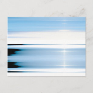 Carte Postale Sérénité - Ciels et mers bleus abstraits modernes