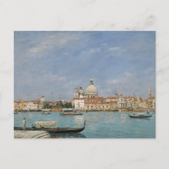 Carte Postale Sérénité vénitienne : le Grand Canal (Devant)