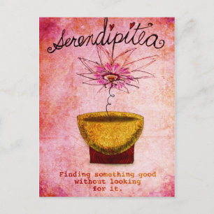 Carte Postale SerentipiTEA Février 19 Ce que mon thé me dit