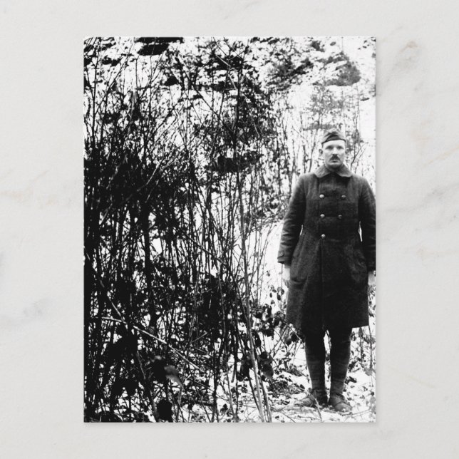 Carte Postale Sergt. Alvin C. York, 328th image d'Infantry_War (Devant)