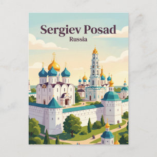 Carte Postale Serguiev Possad Russie