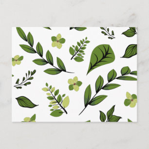 Carte Postale Série de dessins de fleurs 4