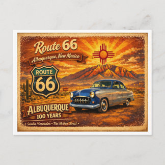 Carte Postale Série du centenaire de la route 66 – (1 sur 6)