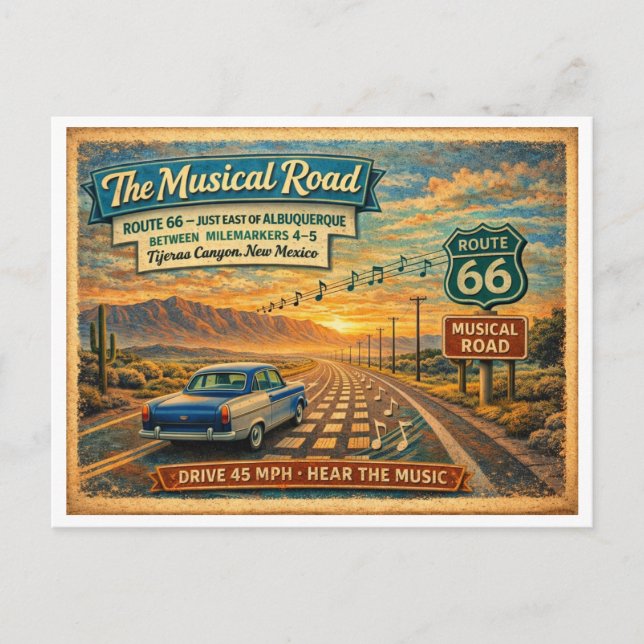 Carte Postale Série du centenaire de la route 66 (3 sur 6) (Devant)