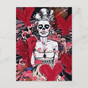 Carte postale série "Girl"