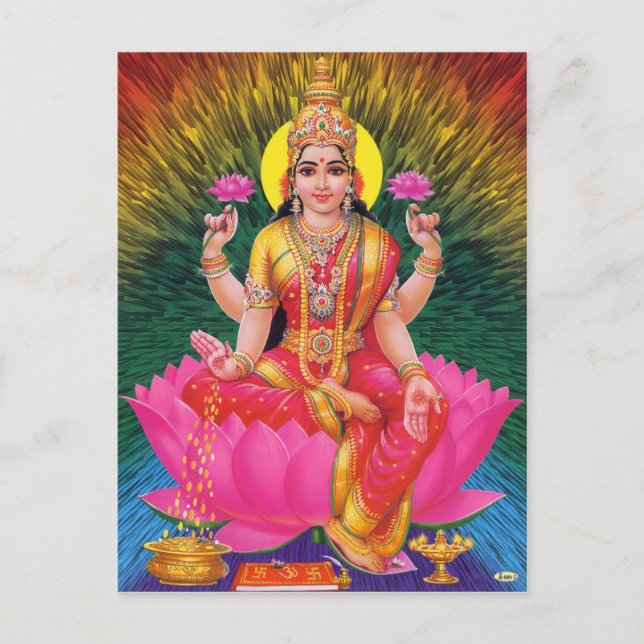 Carte Postale Série Hindu Deity (Devant)