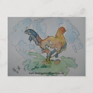 Carte Postale Série Jigsaw - 'Poulet sur la ferme' 2010, www...