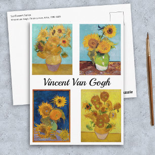 Carte Postale Série Tournesols de Vincent Van Gogh