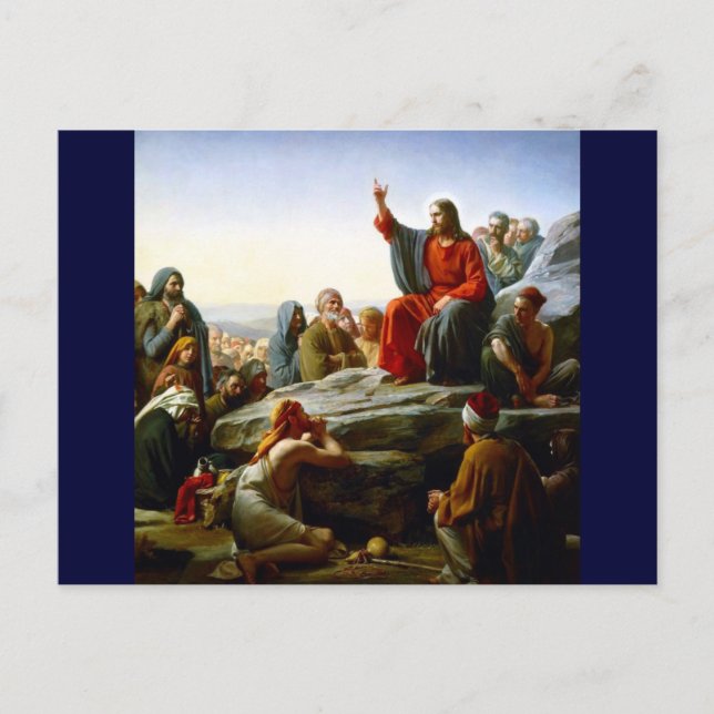 Carte Postale Sermon sur le Mont (Devant)