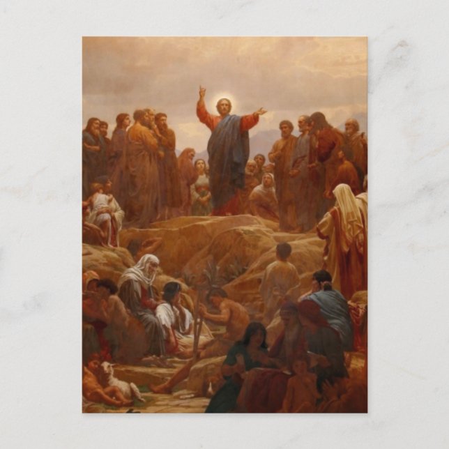 Carte Postale Sermon sur le Mont (Devant)