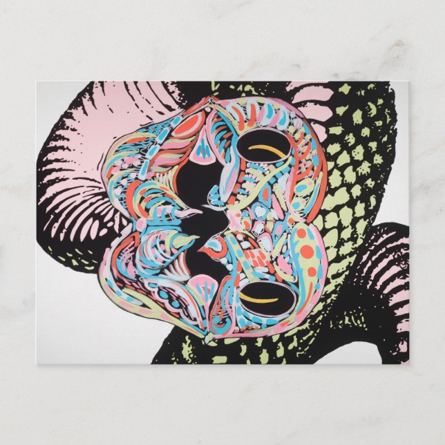 Carte Postale Serpent (Devant)