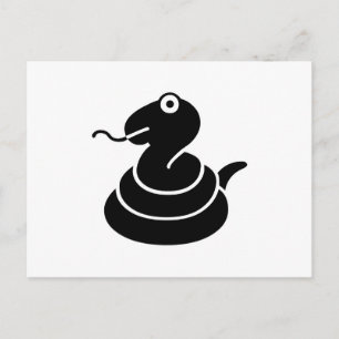 Carte Postale Serpent