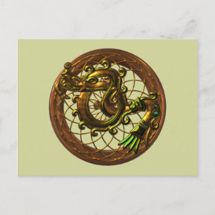 Carte Postale Serpent maya