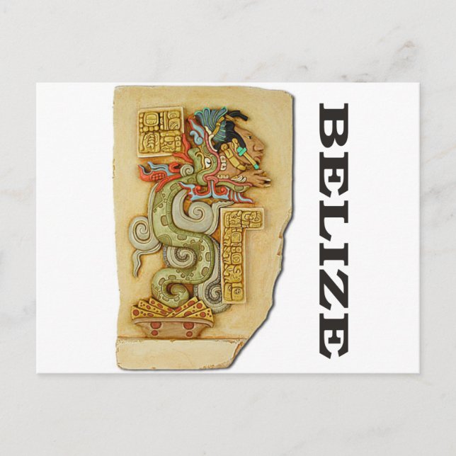 Carte Postale Serpent Pacal (Devant)