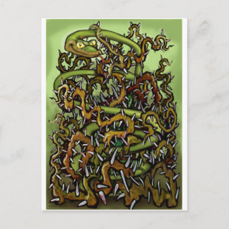 Carte Postale Serpent Thorns