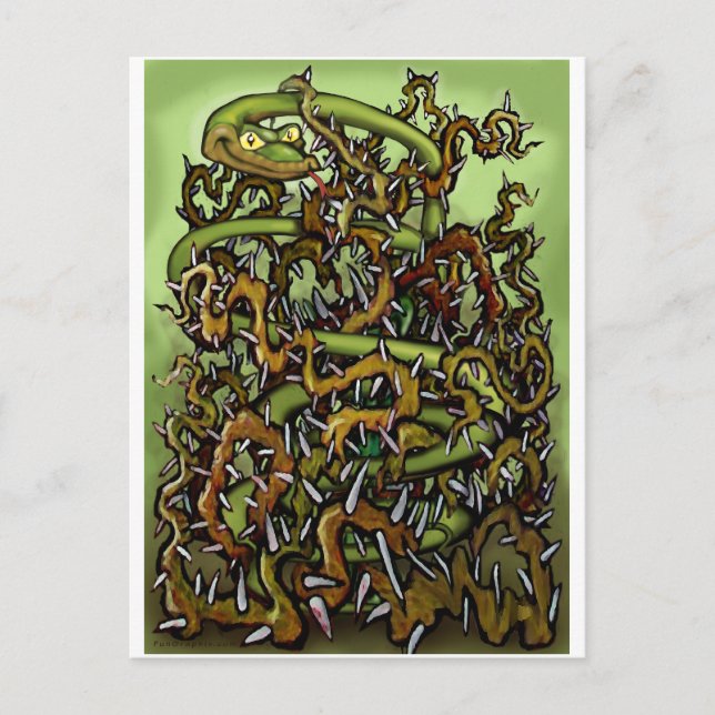 Carte Postale Serpent Thorns (Devant)