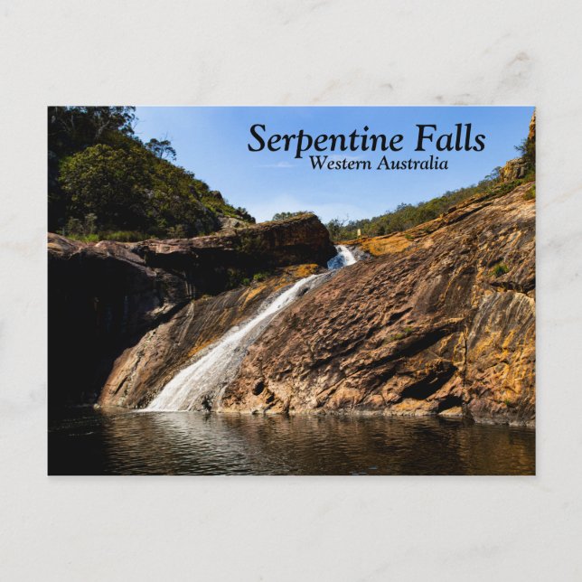 Carte Postale Serpentine Falls, Australie (Devant)