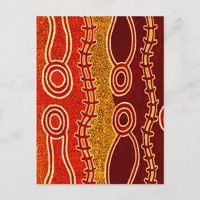 Carte Postale Serpents autochtones. (Devant)