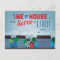 Serve le Seigneur Mousepad - Joshua 24:15 Bible Ve