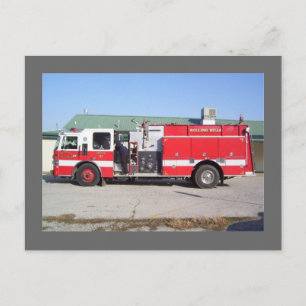 Carte Postale Service d'incendie de Rolling Hills - Catoosa, OK