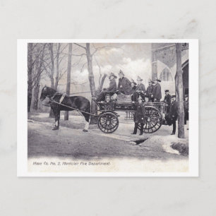 Carte Postale Service d'incendie, Montclair, New Jersey Vintage