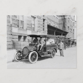 Carte Postale Service postal : Poste de colis