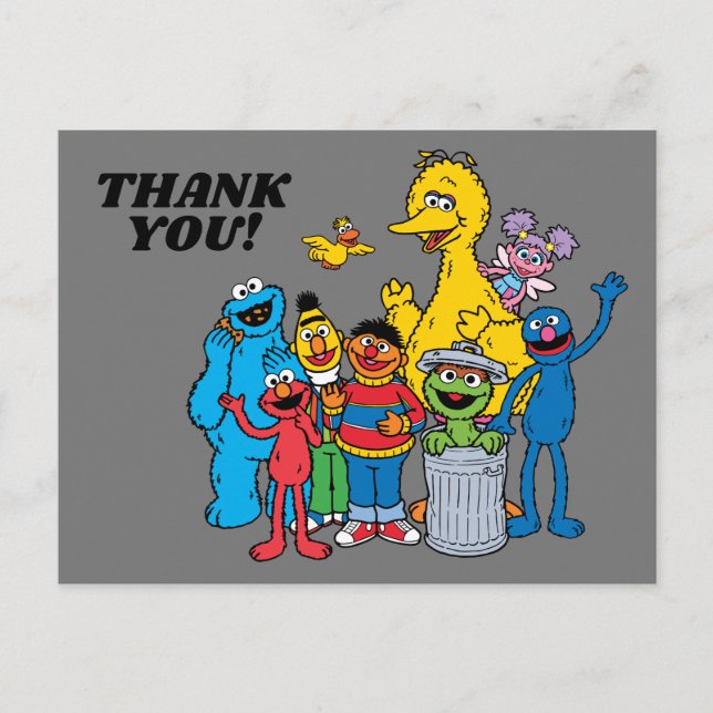 Carte Postale Sesame Street Pals Wing (Devant)