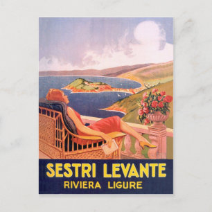 Carte Postale Sestri Levante, Riviera Ligure, Italie