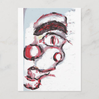 Carte Postale Seul dans le noir