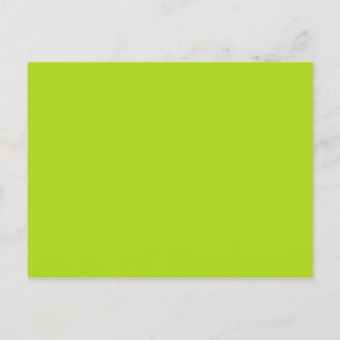 Carte Postale SEULEMENT COULEUR - vert clair